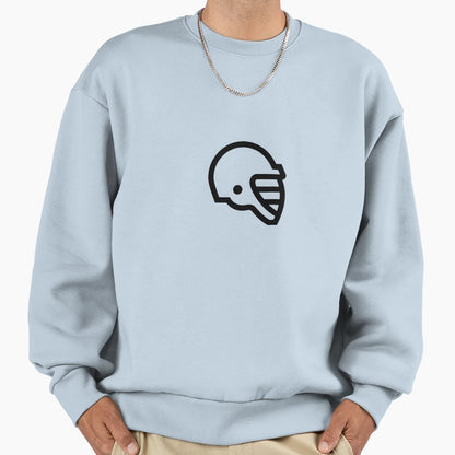 Lacrosse Helmet Sweatshirt - Novelty Apparel Men Women - T-Shirt, Sweatshirt, Hoodie