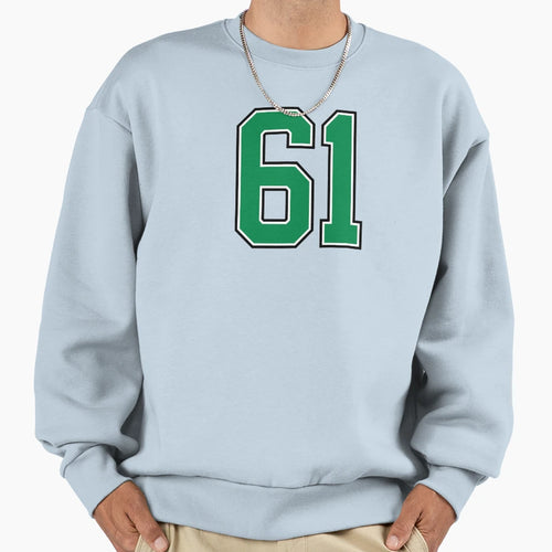 61 Number Green Lucky Sports Sixty Sweatshirt - Streetwear Style Men Women - T-Shirt, Sweatshirt, Hoodie