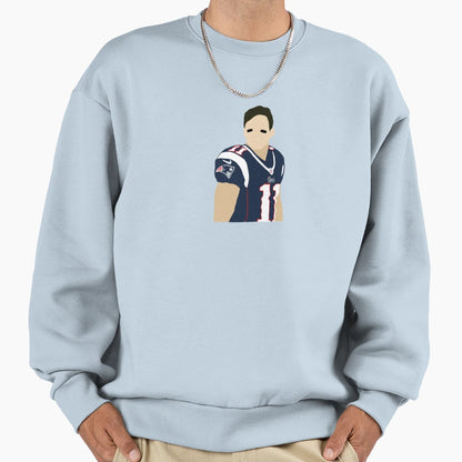 Julian Edelman Sweatshirt - Minimalist Print Men Women - T-Shirt, Sweatshirt, Hoodie