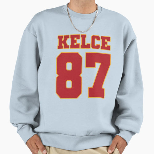 Kelce 87S Sweatshirt - Graphic Print Unisex - T-Shirt, Sweatshirt, Hoodie