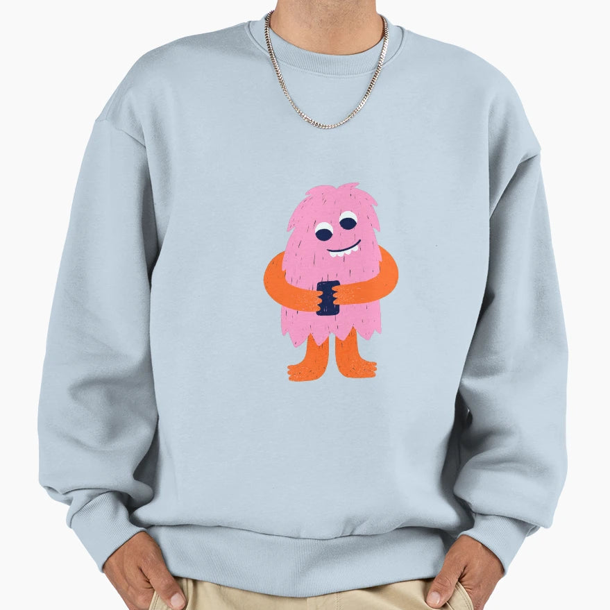 Monster Lover Sweatshirt - Trendy Graphic Unisex - T-Shirt, Sweatshirt, Hoodie