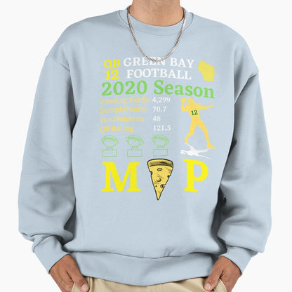 Green Bay Football Packer Backer Sweatshirt - Custom Art Print for Adults - T-Shirt, Sweatshirt, Hoodie