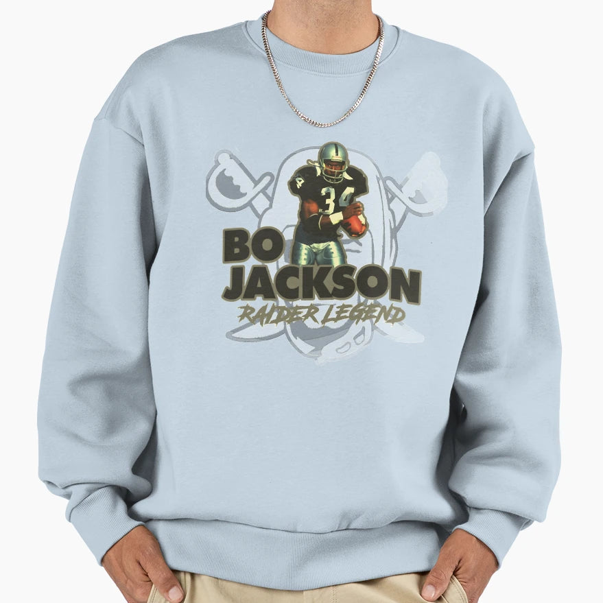 Bo Raider Legend Sweatshirt - Novelty Apparel Men Women - T-Shirt, Sweatshirt, Hoodie