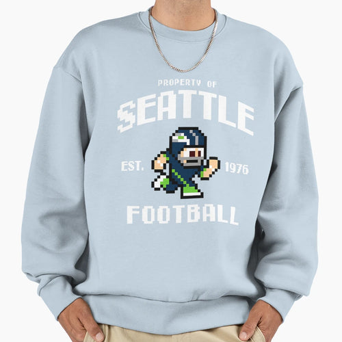 Property Seattle Seahawks Football Sweatshirt - Custom Art Print Men Women - T-Shirt, Sweatshirt, Hoodie
