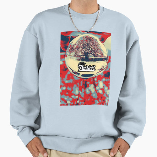 Patriots Snow Globe Sweatshirt - Streetwear Style Unisex - T-Shirt, Sweatshirt, Hoodie