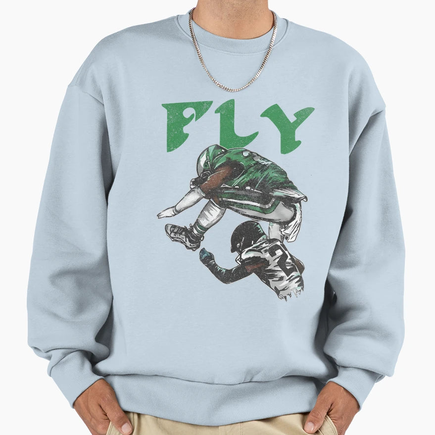 Fly Reverse Hurdle Sport Dad Sweatshirt - Streetwear Style Men Women - T-Shirt, Sweatshirt, Hoodie