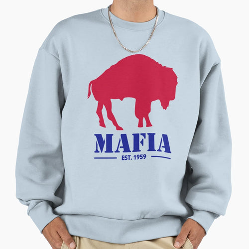 Buffalo Bills Mafia Sweatshirt - Trendy Graphic for Adults - T-Shirt, Sweatshirt, Hoodie