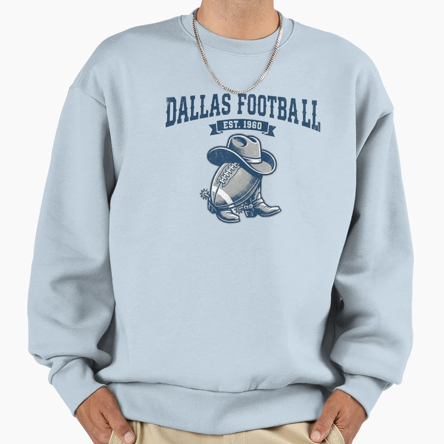 Dallas Cowboys Football Est 1960 Sweatshirt - Trendy Graphic Men Women - T-Shirt, Sweatshirt, Hoodie