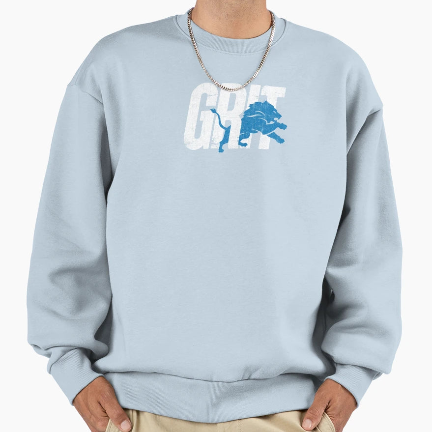 Detroit Grit Sweatshirt - Fun Novelty Design for Adults - T-Shirt, Sweatshirt, Hoodie