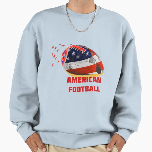 American Football Sweatshirt - Aesthetic Graphic Unisex - T-Shirt, Sweatshirt, Hoodie