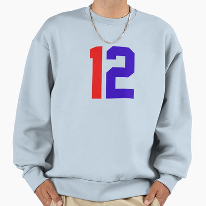 TB Jersey Number Sweatshirt - Fun Novelty Design Unisex - T-Shirt, Sweatshirt, Hoodie
