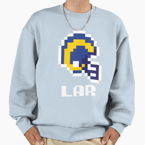 Los Angeles Rams Tecmo Super Bowl Sweatshirt - Minimalist Print Men Women - T-Shirt, Sweatshirt, Hoodie
