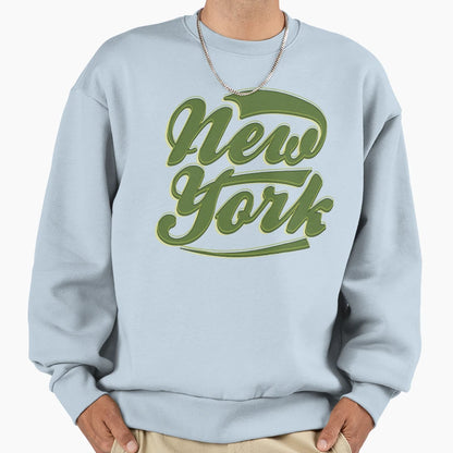 New York Green Earth Sweatshirt - Custom Art Print for Adults - T-Shirt, Sweatshirt, Hoodie