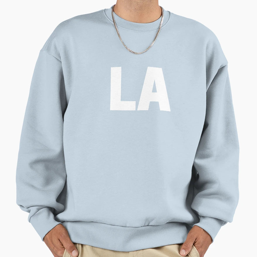 La Los Angeles Sweatshirt - Trendy Graphic Unisex - T-Shirt, Sweatshirt, Hoodie