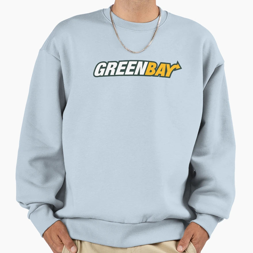 Green Bay Packers Subway Sweatshirt - Novelty Apparel for Adults - T-Shirt, Sweatshirt, Hoodie