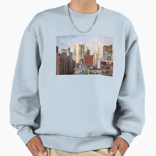 New York City Skyline Photography Sweatshirt - Unique Graphic Unisex - T-Shirt, Sweatshirt, Hoodie