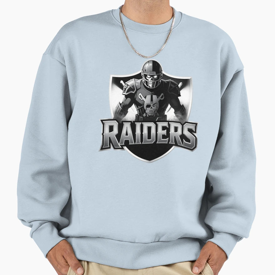 Las Vegas Raiders Football Decal Sweatshirt - Novelty Apparel Men Women - T-Shirt, Sweatshirt, Hoodie
