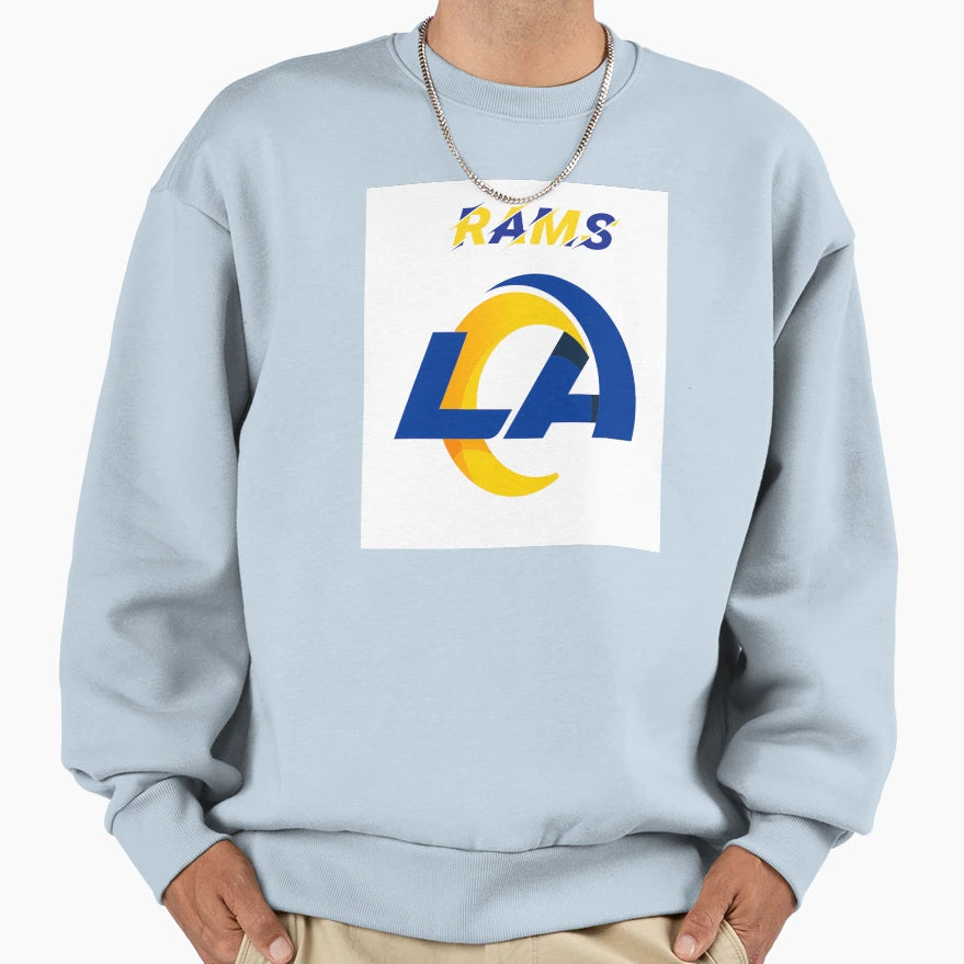 Rams Football Sweatshirt - Streetwear Style for Adults - T-Shirt, Sweatshirt, Hoodie