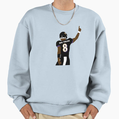 LJ Big Truss Sweatshirt - Trendy Graphic Men Women - T-Shirt, Sweatshirt, Hoodie