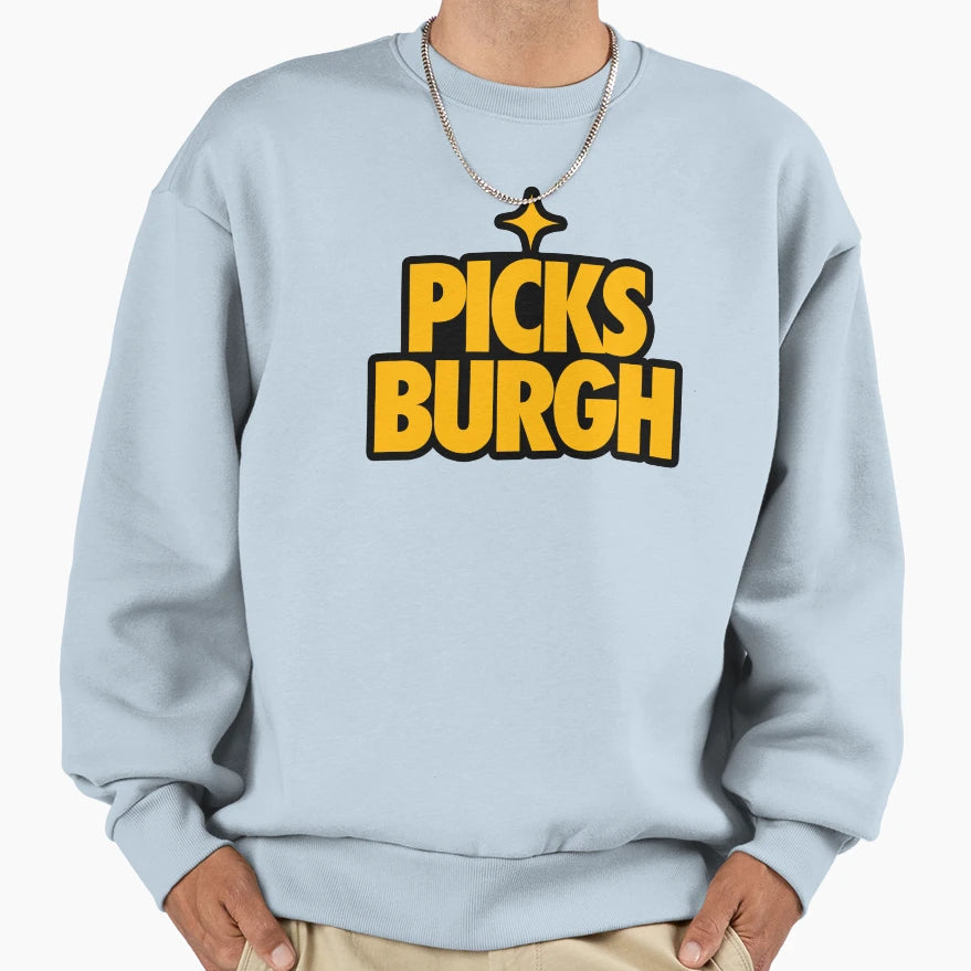 Picksburgh Original Sweatshirt - Aesthetic Graphic Unisex - T-Shirt, Sweatshirt, Hoodie