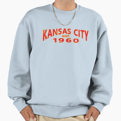 Kansas City 1960 Sweatshirt - Fun Novelty Design for Adults - T-Shirt, Sweatshirt, Hoodie