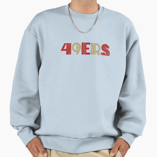 San Francisco 49Ers Sweatshirt - Streetwear Style Men Women - T-Shirt, Sweatshirt, Hoodie