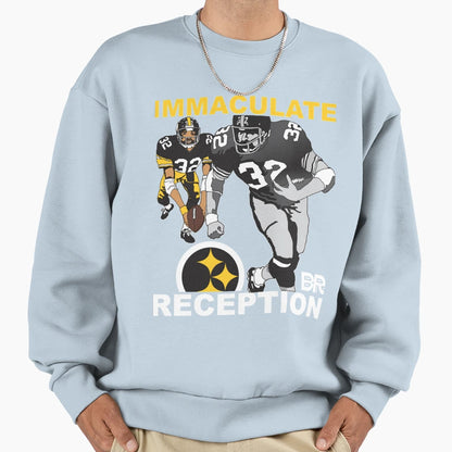 Ballers Religion Immaculate Sweatshirt - Fun Novelty Design for Adults - T-Shirt, Sweatshirt, Hoodie