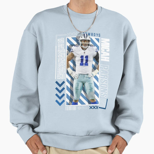 Defensive Player 11 Sports American Sweatshirt - Fun Novelty Design Unisex - T-Shirt, Sweatshirt, Hoodie