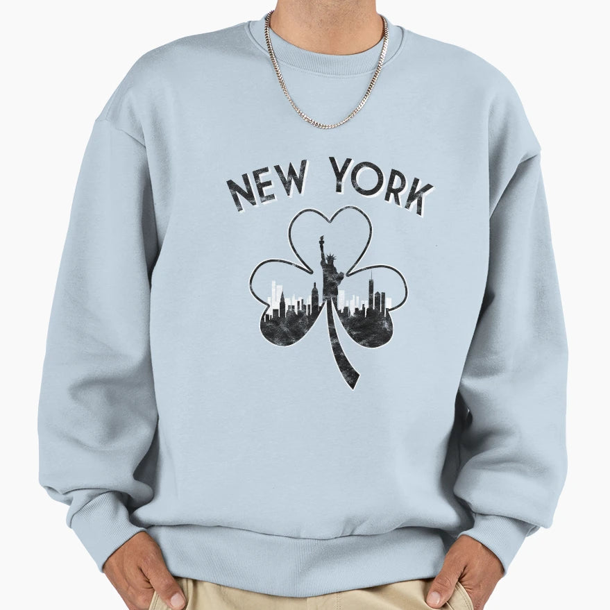 Irish New York 2 Sweatshirt - Graphic Print Men Women - T-Shirt, Sweatshirt, Hoodie