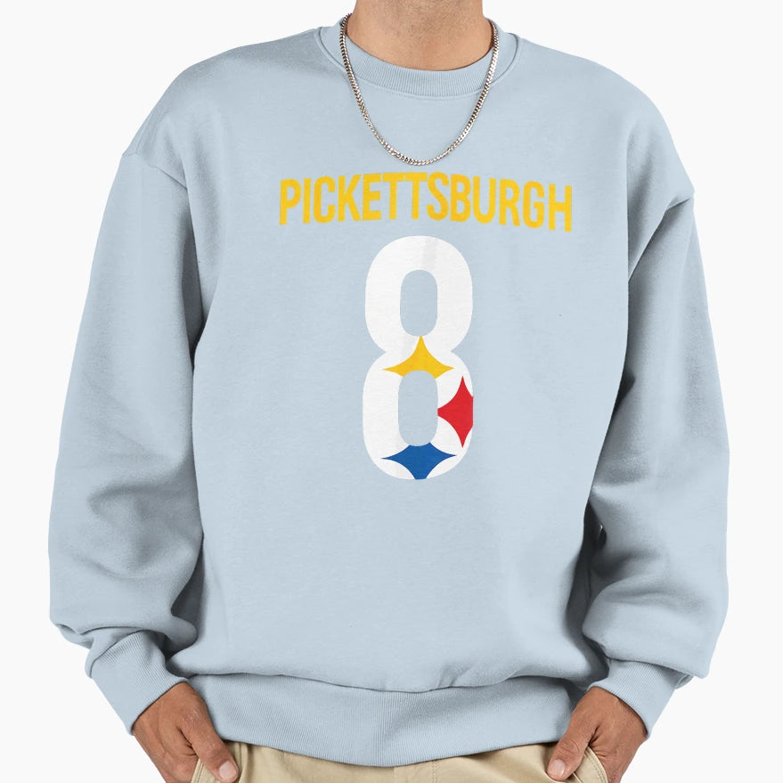 Pickettsburgh Diamond 8 T-Shirt - Graphic Print Men Women - T-Shirt, Sweatshirt, Hoodie