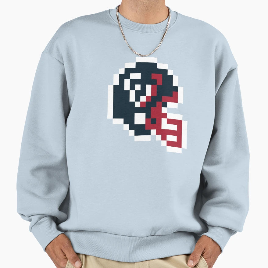Houston Texans 8 Bit Football Sweatshirt - Streetwear Style Men Women - T-Shirt, Sweatshirt, Hoodie