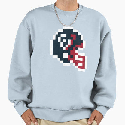 Houston Texans 8 Bit Football Sweatshirt - Streetwear Style Men Women - T-Shirt, Sweatshirt, Hoodie