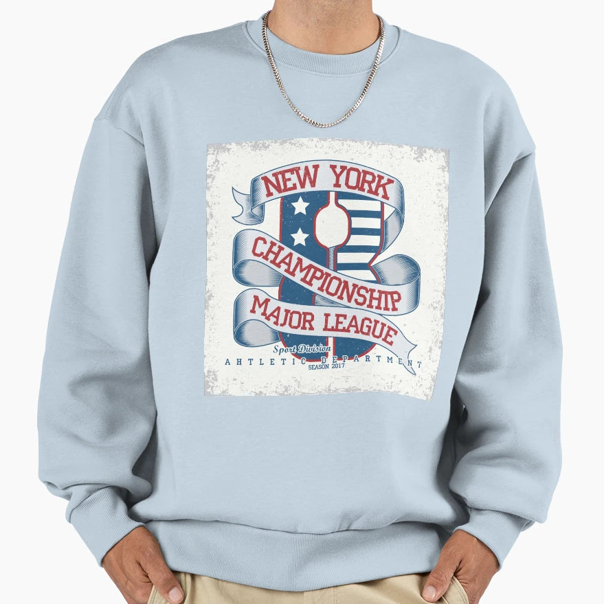 Baseball New York Sweatshirt - Streetwear Style Men Women - T-Shirt, Sweatshirt, Hoodie