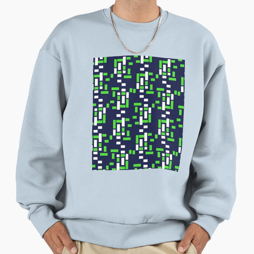 Nature Schematic Pattern Elements Sweatshirt - Novelty Apparel Unisex - T-Shirt, Sweatshirt, Hoodie