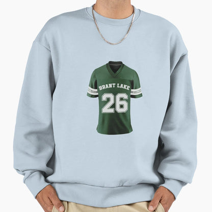 Brant Lake Jersey Sweatshirt - Novelty Apparel Unisex - T-Shirt, Sweatshirt, Hoodie