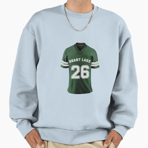 Brant Lake Jersey Sweatshirt - Novelty Apparel Unisex - T-Shirt, Sweatshirt, Hoodie