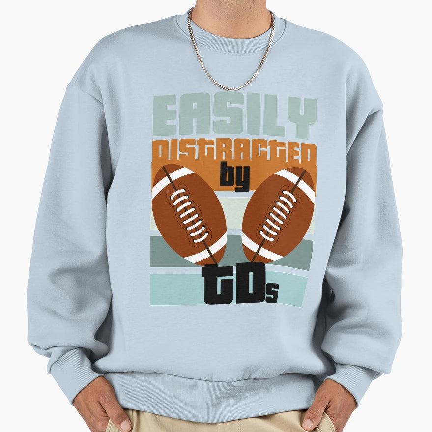 Funny American Football Sweatshirt - Minimalist Print Unisex - T-Shirt, Sweatshirt, Hoodie