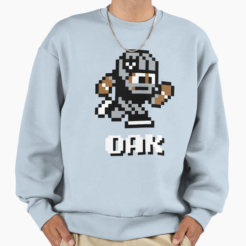 Oakland Raiders Tecmo Super Bowl Sweatshirt - Aesthetic Graphic for Adults - T-Shirt, Sweatshirt, Hoodie