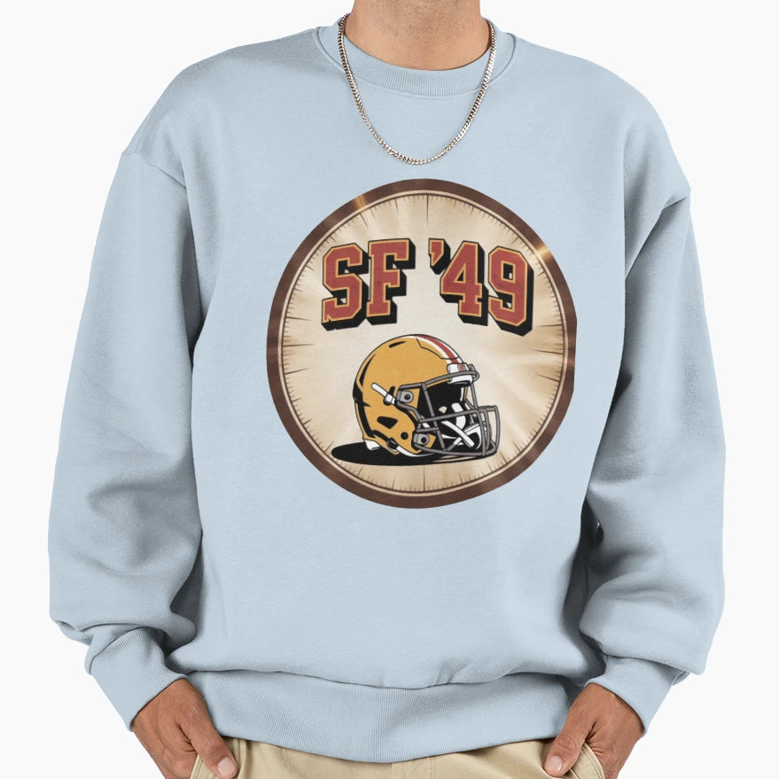 Art San Francisco 49Ers Sweatshirt - Novelty Apparel Men Women - T-Shirt, Sweatshirt, Hoodie