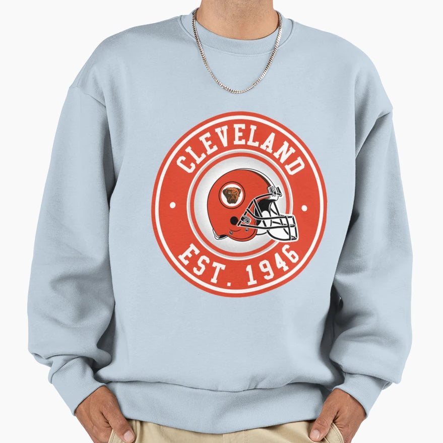 Cleveland Football Fan T-Shirt - Novelty Apparel Unisex - T-Shirt, Sweatshirt, Hoodie
