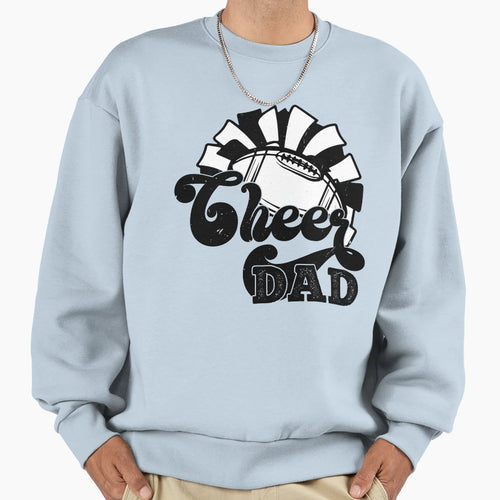 Funny Cheer Football Cheerleading Sweatshirt - Novelty Apparel Men Women - T-Shirt, Sweatshirt, Hoodie