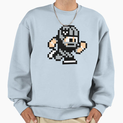 Oakland Raiders Tecmo Super Bowl Sweatshirt - Minimalist Print Men Women - T-Shirt, Sweatshirt, Hoodie