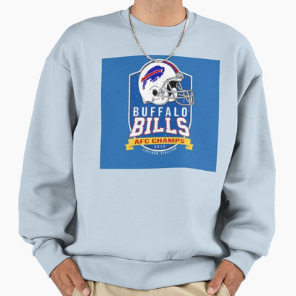 Bills Afc Est Champion Sweatshirt - Custom Art Print for Adults - T-Shirt, Sweatshirt, Hoodie