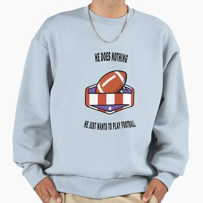 American Football Sweatshirt - Novelty Apparel Men Women - T-Shirt, Sweatshirt, Hoodie