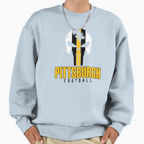 Pittsburgh Pro Football Grunge Sweatshirt - Fun Novelty Design Men Women - T-Shirt, Sweatshirt, Hoodie