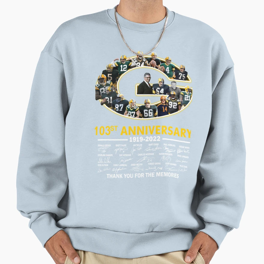 Green Bay Packers Sweatshirt - Casual Everyday Wear Unisex - T-Shirt, Sweatshirt, Hoodie