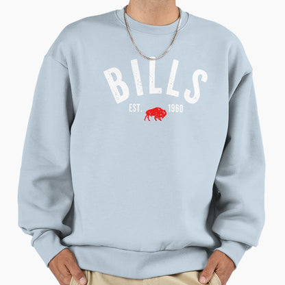 Bills Buffalo Sweatshirt - Aesthetic Graphic for Adults - T-Shirt, Sweatshirt, Hoodie