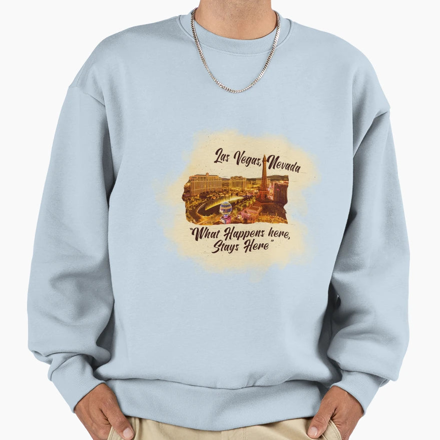 Viva Las Vegas Sweatshirt - Streetwear Style for Adults - T-Shirt, Sweatshirt, Hoodie