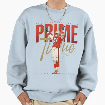 Deion Sanders San Francisco Sweatshirt - Aesthetic Graphic for Adults - T-Shirt, Sweatshirt, Hoodie