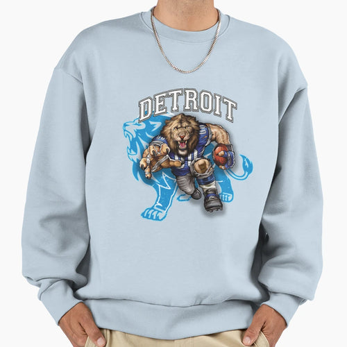 Detroit Football Sweatshirt - Fun Novelty Design Unisex - T-Shirt, Sweatshirt, Hoodie
